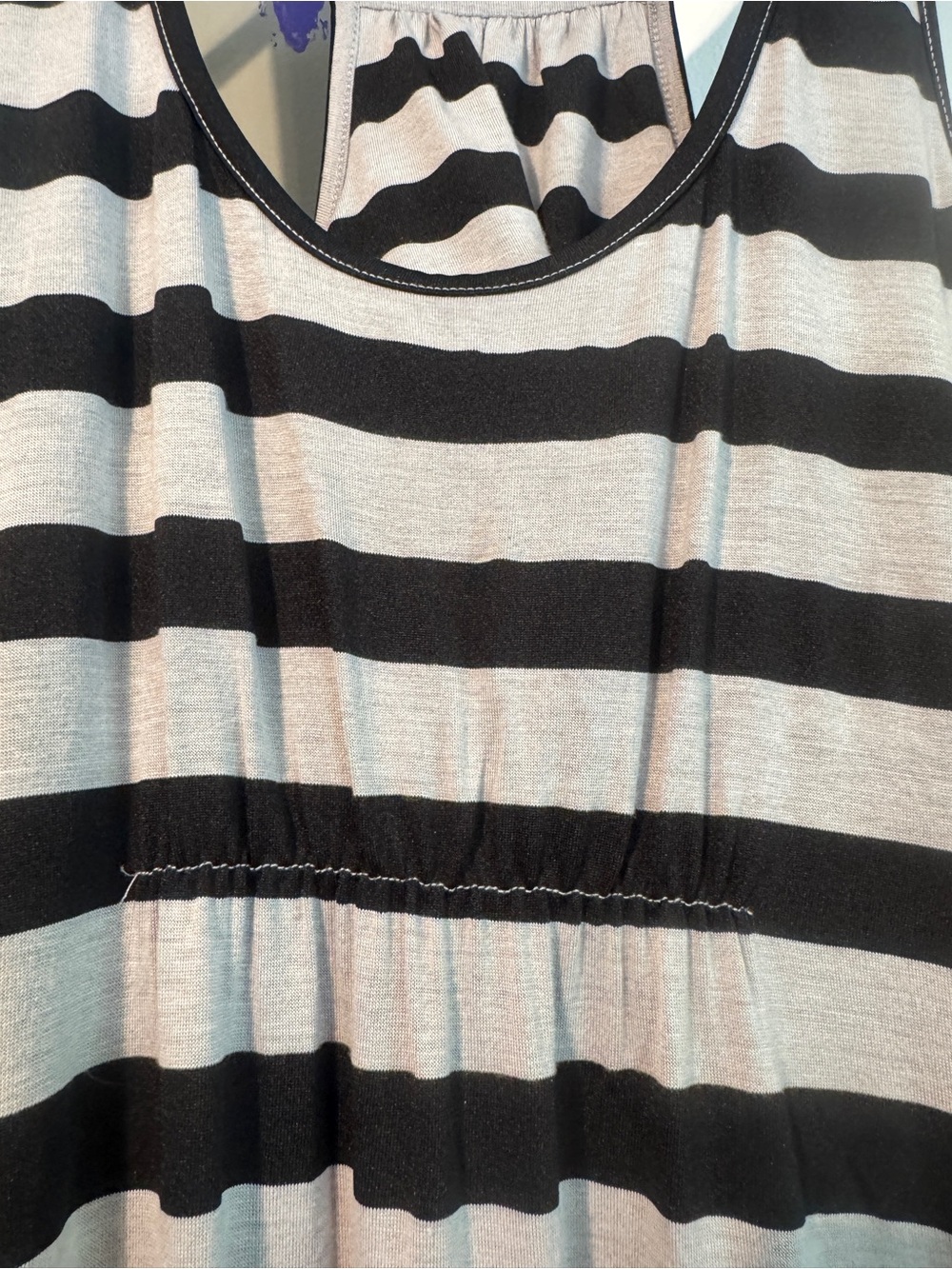 KAVU Striped Bra-Top True Maxi Dress Large - Picture 9 of 9